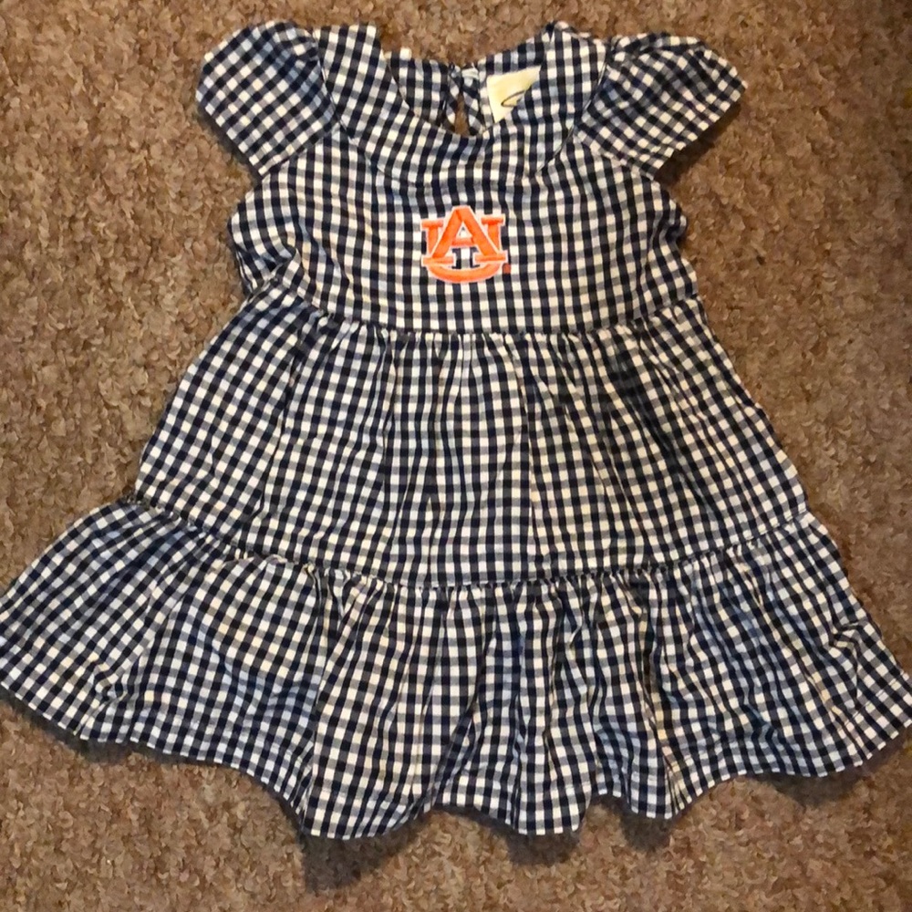 AUBURN TIGERS Boutique Baby Girl Dress🧡💙 3months
